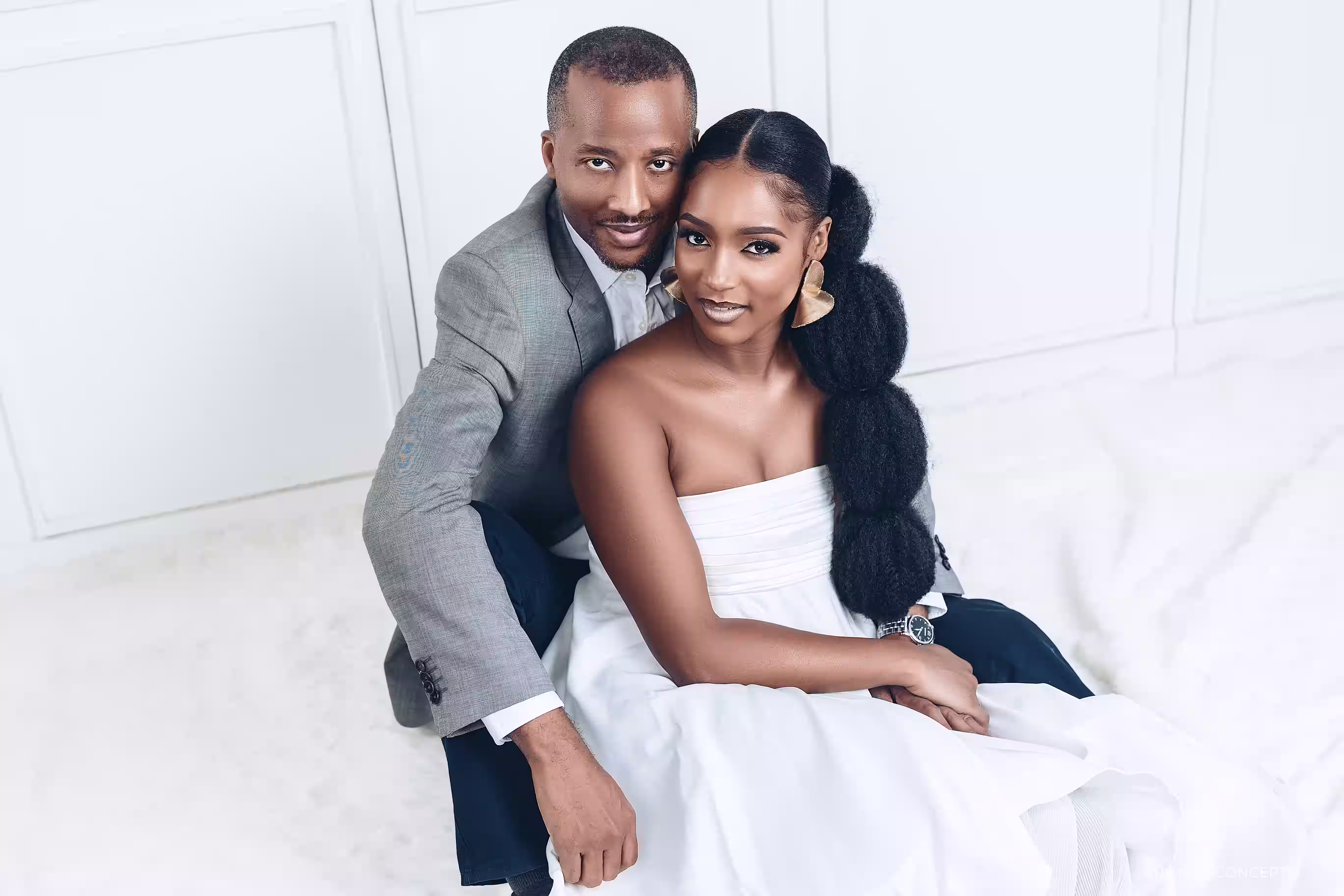 Pre-wedding photography Accra Ghana — Bonito and Carelle engagement session 2023 by Crimson Concepts