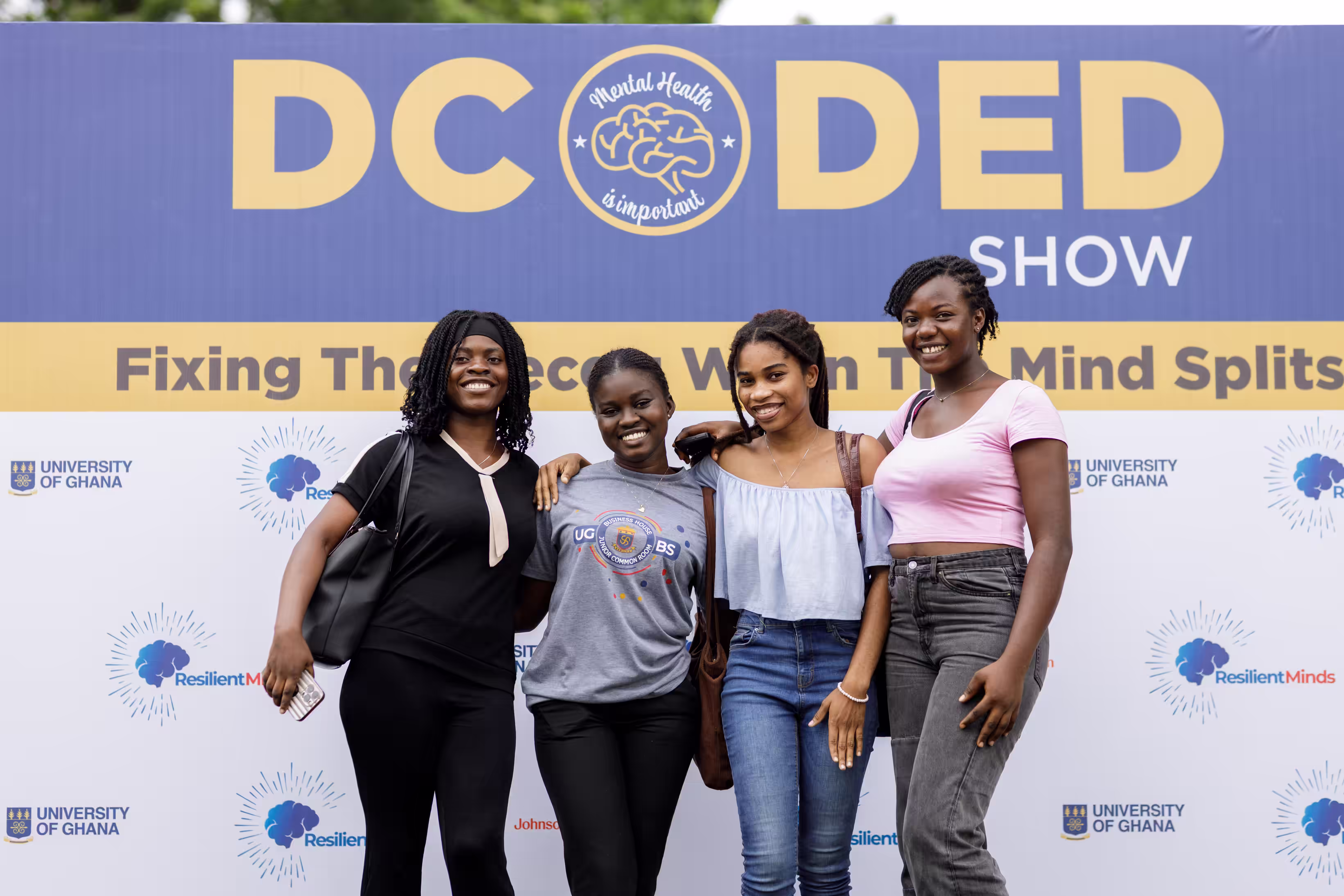 Corporate Event photography Accra Ghana — Legon conference stage and branding 2026