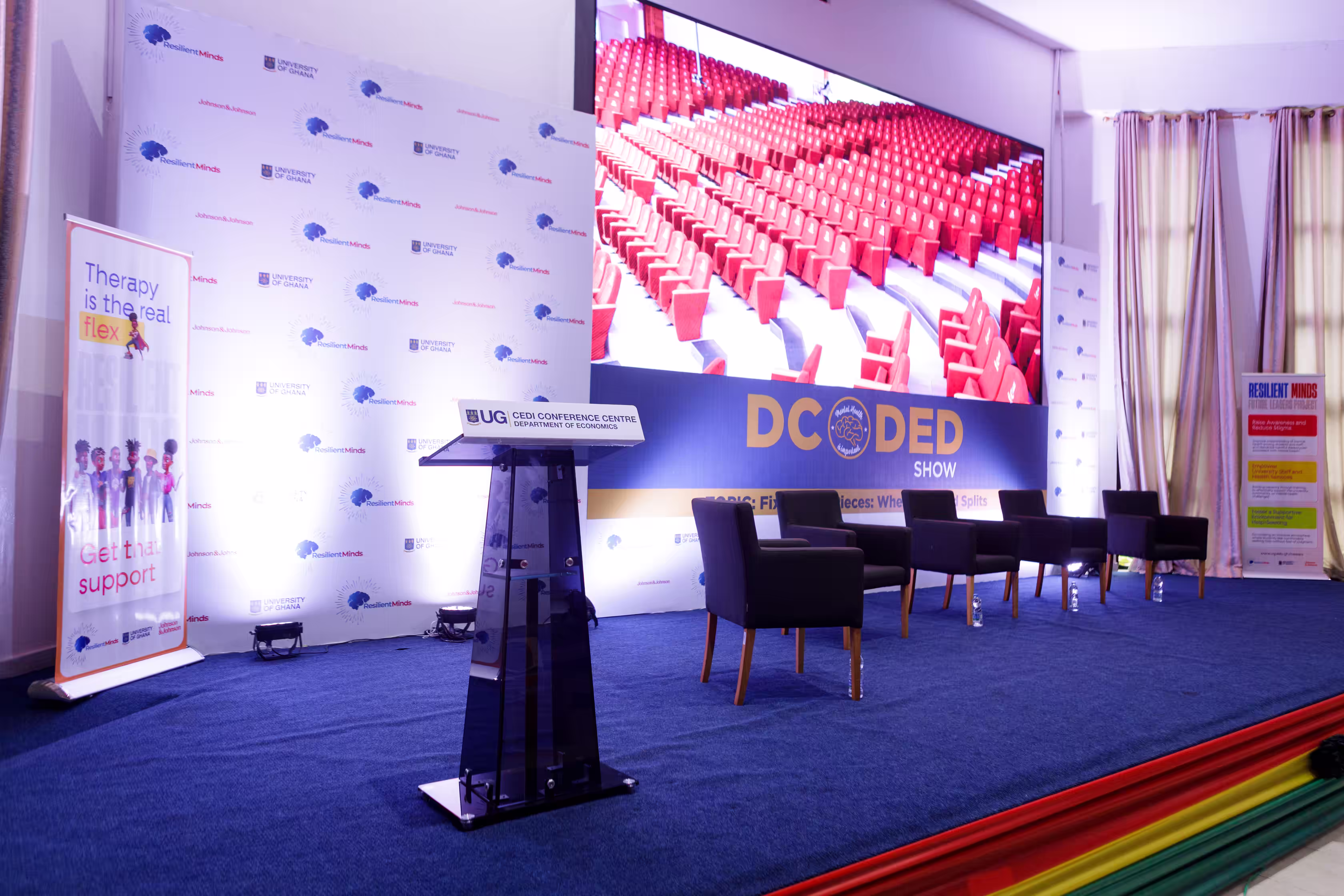 Corporate Event photography Accra Ghana — Legon conference venue setup 2026