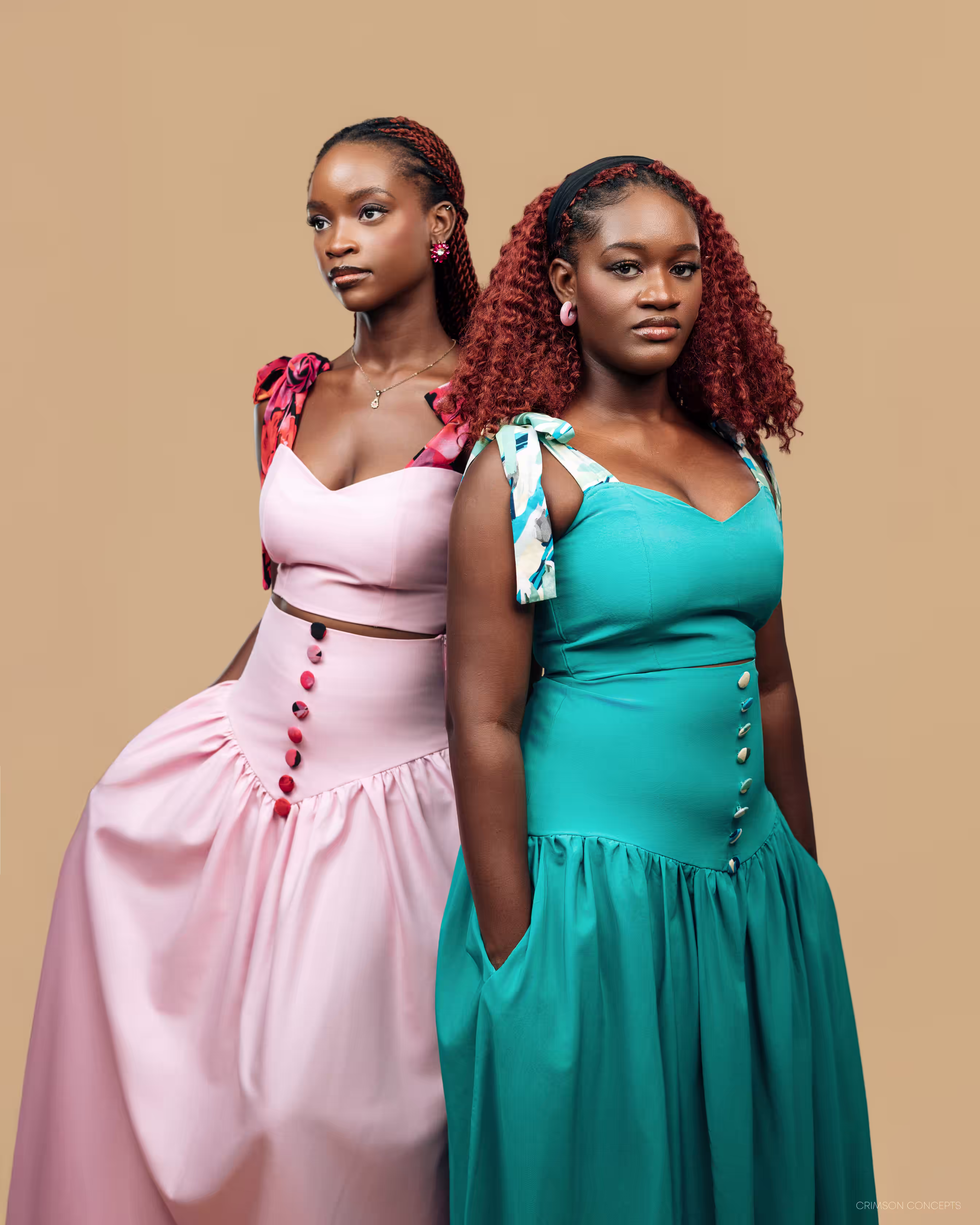 Fashion editorial photography by Crimson Concepts, Accra Ghana