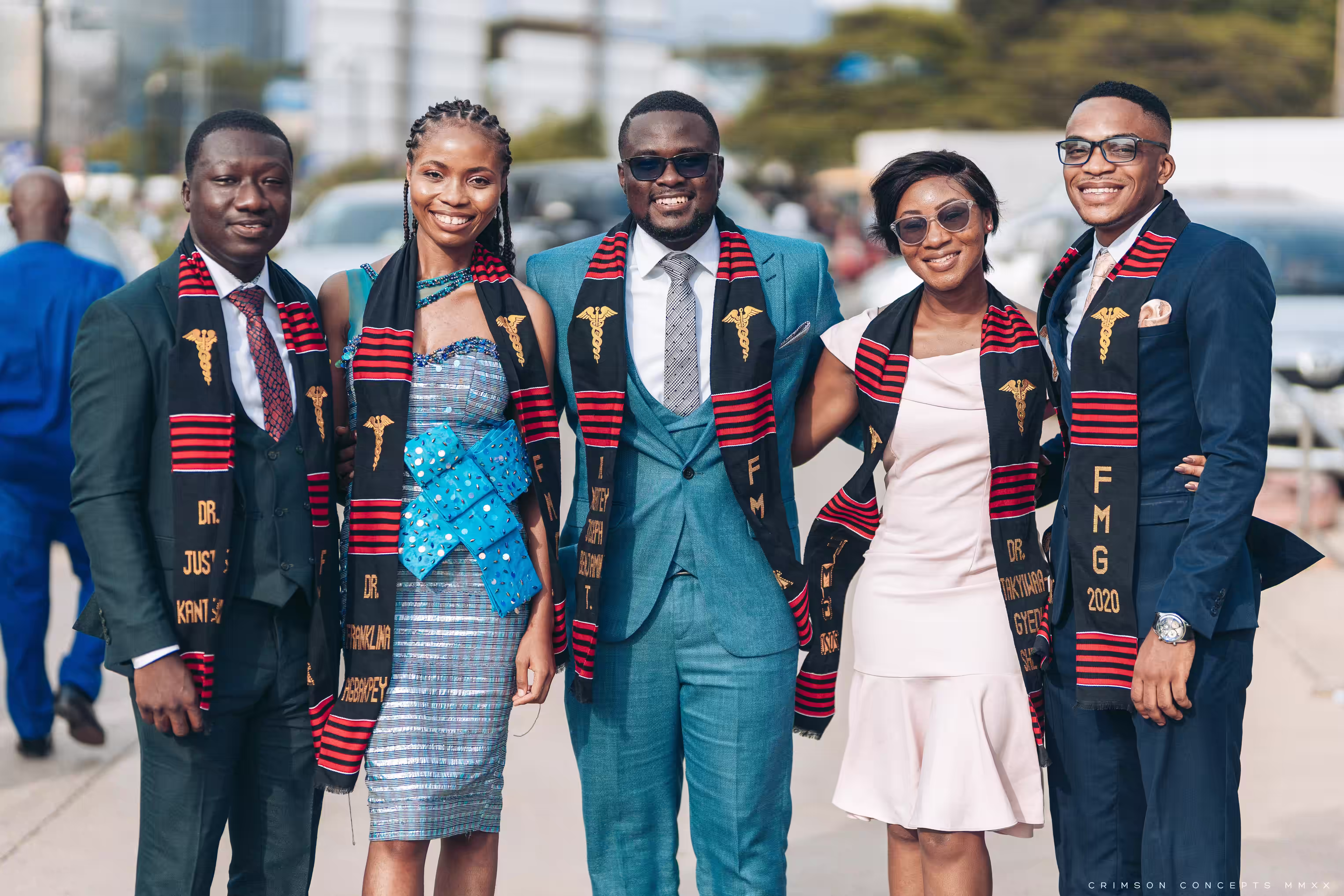 Graduation Portrait photography Accra Ghana — Medical School graduation session 2026