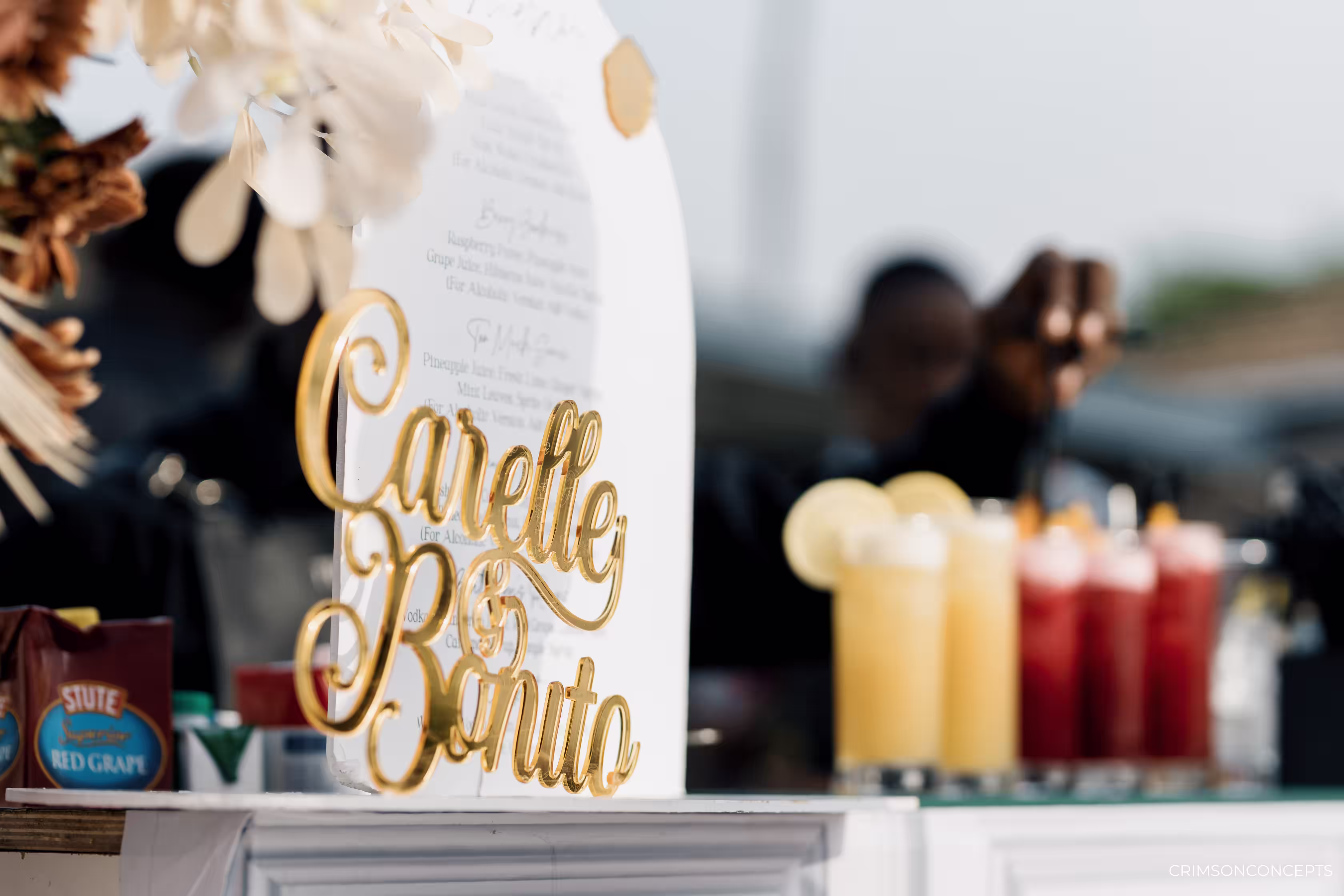 Wedding photographer Accra Ghana — cocktail bar reception setup 2026