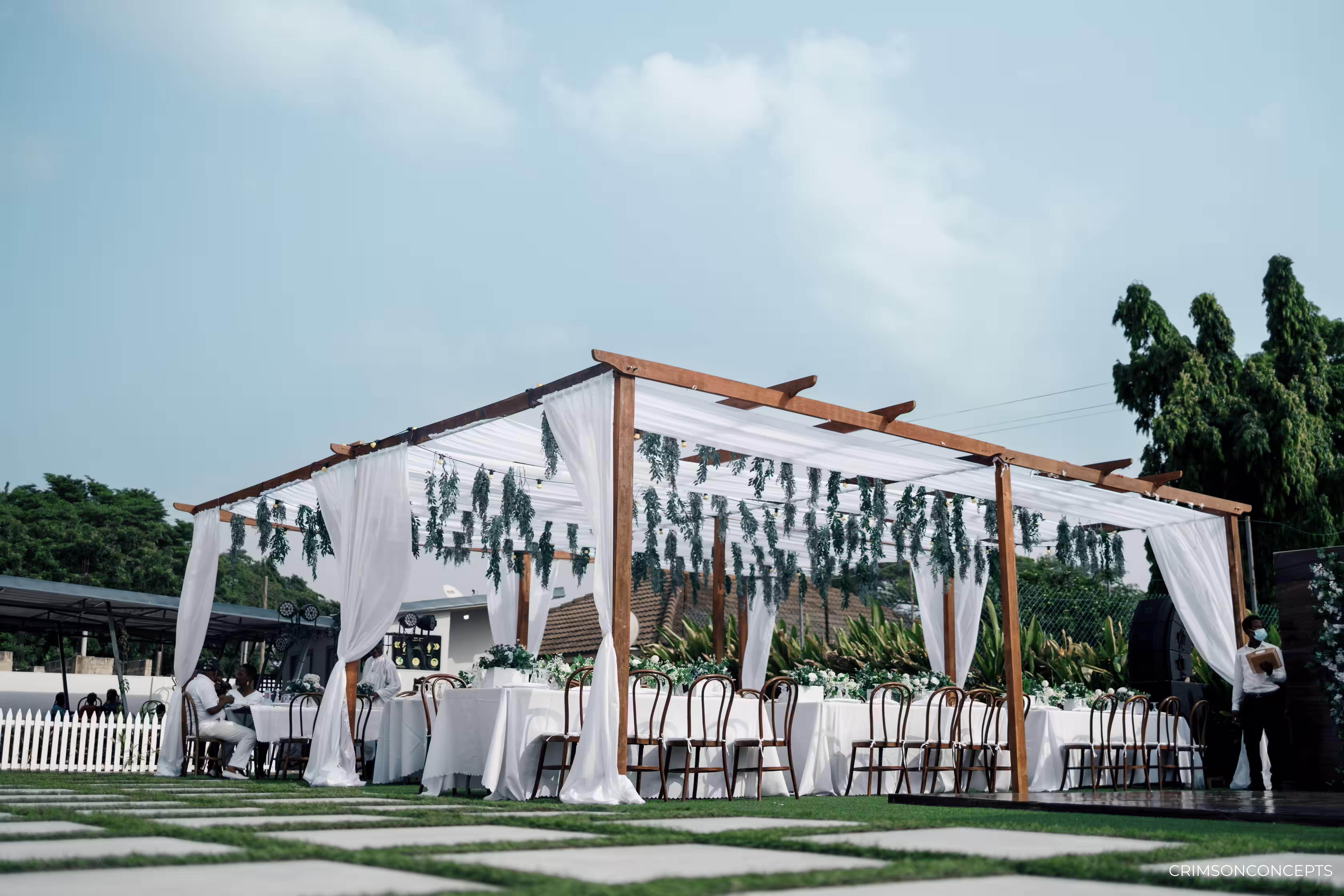 Wedding photographer Accra Ghana — reception decor and styling 2026