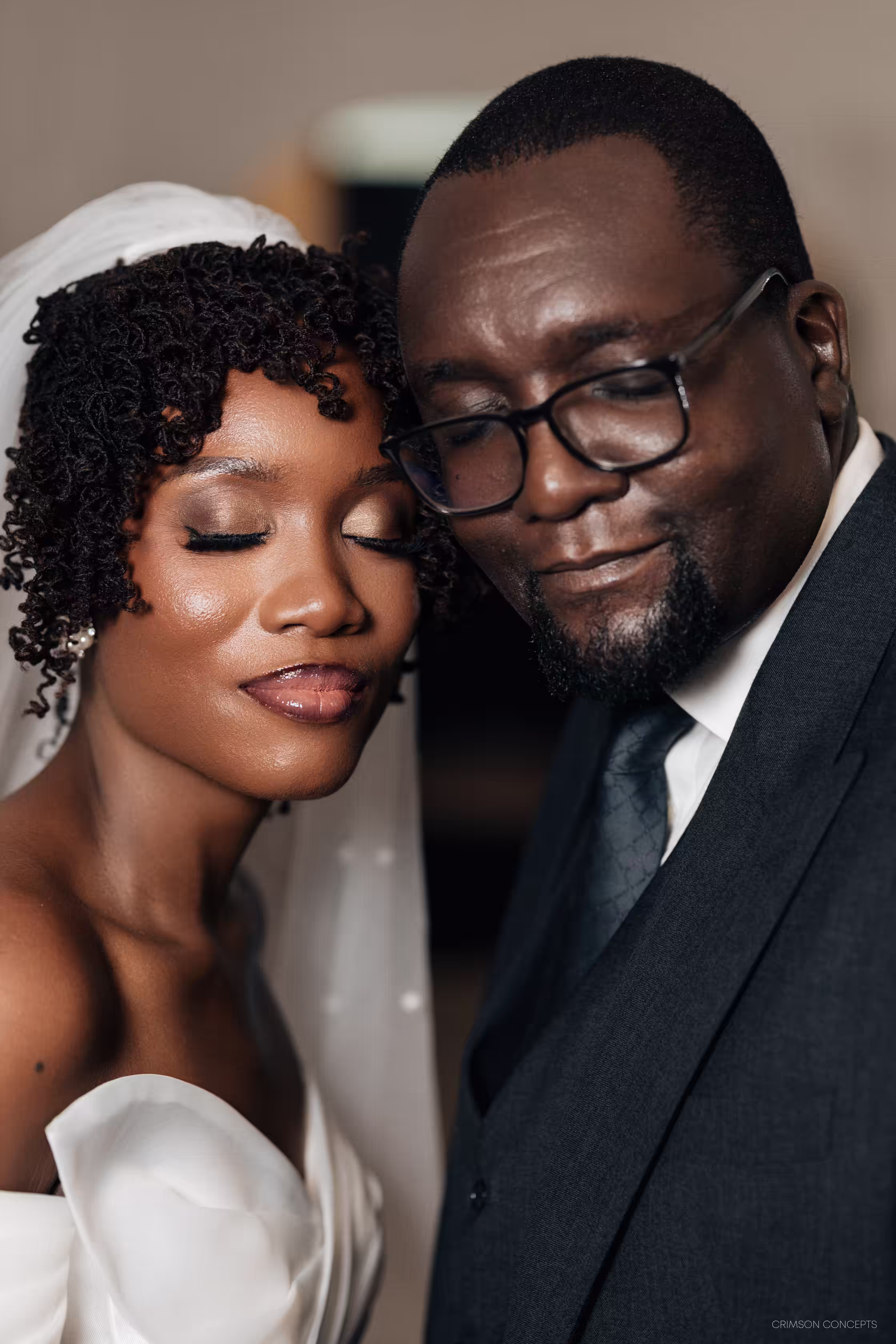 White Wedding photography Accra Ghana — couple wedding portrait 2026